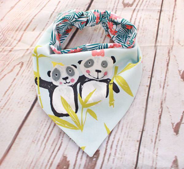 JollyBeas's tweet photo. Itโs #treattuesday and what better way to spoil your pooch than this adorably cute Tropic Panda Double Sided Bandana! ๐ผ ๐ด ๐
#tuesday #dogsofinstagram #dogsoftwitter #instadog #dogaccessories #streetstyledogs #panda #bandana https://t.co/t0fcidFs5u