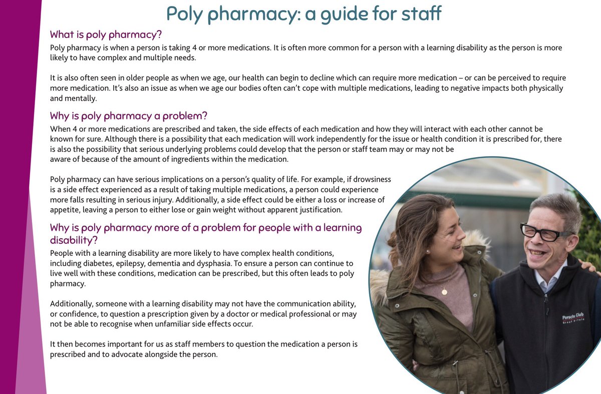 Have you seen our PolyPharmacyGuide? macintyrecharity.org/download/file/… #WeSupportSTOMP #ReduceHealthInequalities #pharmacy #health #LearningDisability