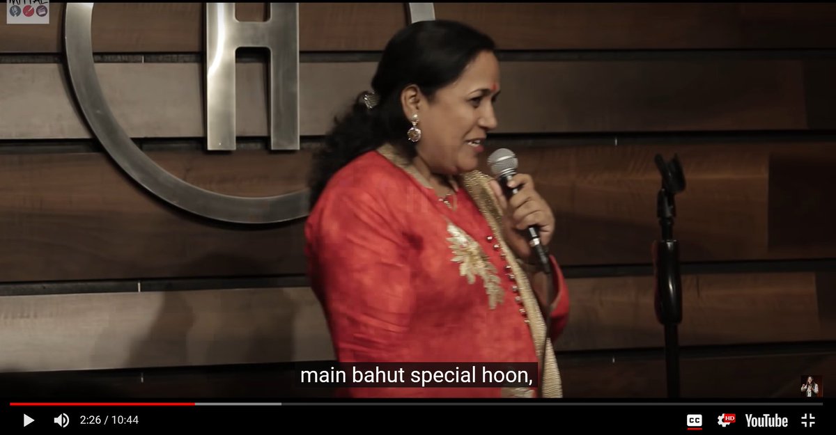 haramitheatre's tweet photo. Surely this is the most devastating joke an Indian stand-up comic has made. The nervous silence in the room at this point (2.22) is more telling than laughter https://t.co/K1Lm7s8IGj https://t.co/IMXxxOzDRw