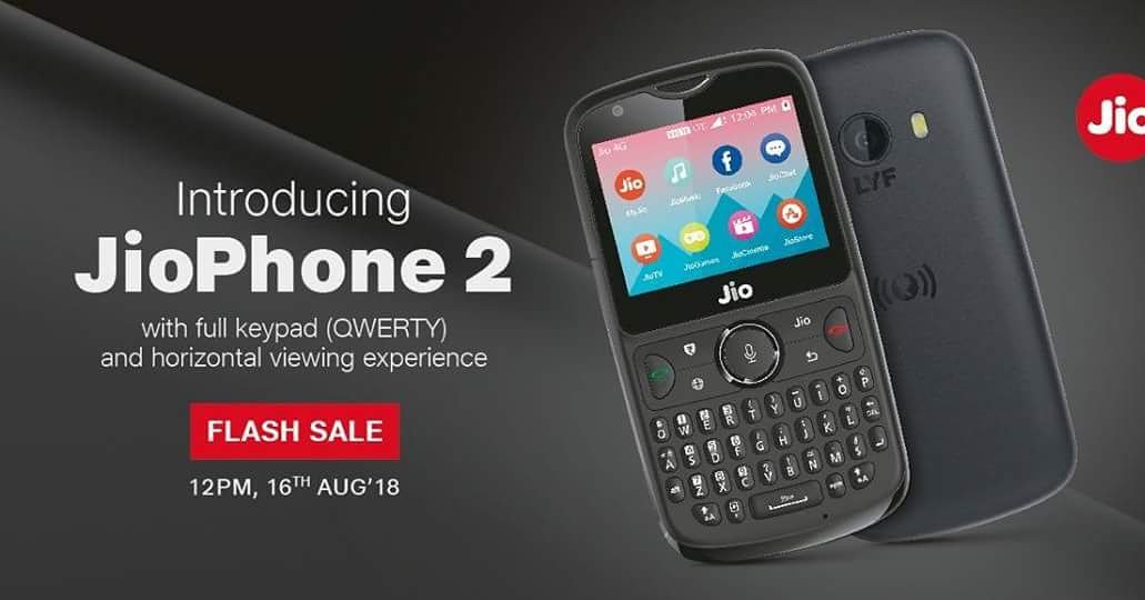 Jio Phone 2 Sale Start on 16 August..
#jiophone #jio #india #reliancejio #smartphone #g #xiaomi #featurephone #techplex #pirisi #xiaomiindia #qinai #xiaomifeaturephone #technews #volte #wittygeeky #technology #marketing #independenceday #indianphotography #photographers