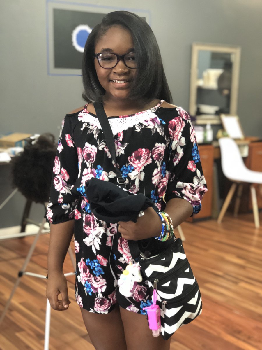 We are more than hairstylists! We help impact our children to go out and be who they were created to be! Blowed and pressed by Monique! divinealluresalon.com #impactingchildren #backtoschool #renewmindsforourchildren #kidempowerment