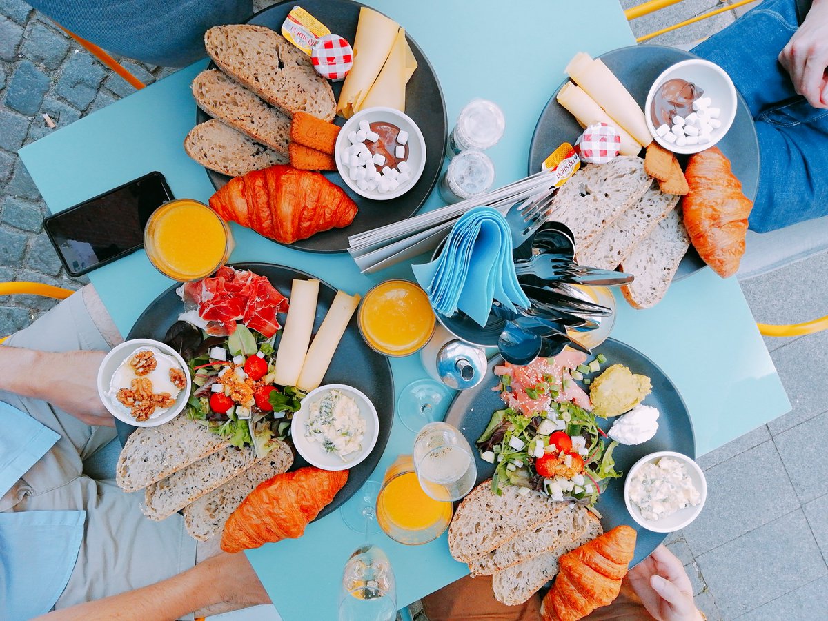 Een kleurrijke tafel, dat belooft een smakelijke maaltijd te worden! #wasbar