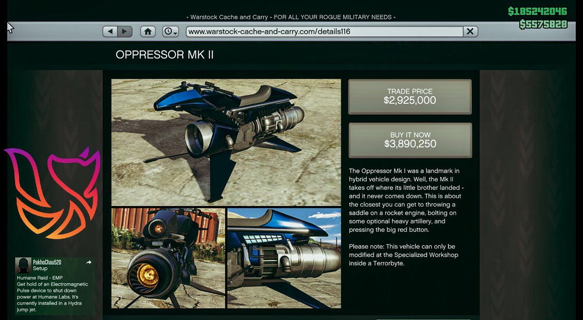 How To Upgrade Oppressor Mk2 How To Upgrade Oppressor Mk2 Gta