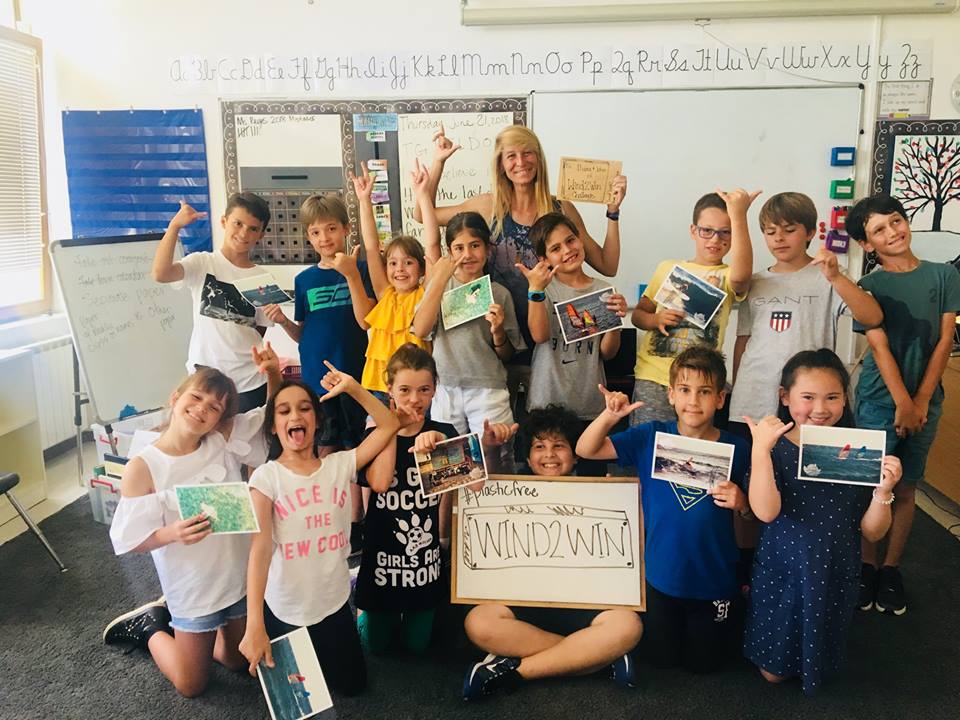 Wind2W's tweet image. More and more #ZEROWASTE friends! Our #WIND2WIN campaign for #PlasticFree #BlackSea was the reason to meet this wonderful class from the Anglo-American School of Sofia and their teacher Carmen Reyes. 
We want to thank you from the bottom of our hearts!
