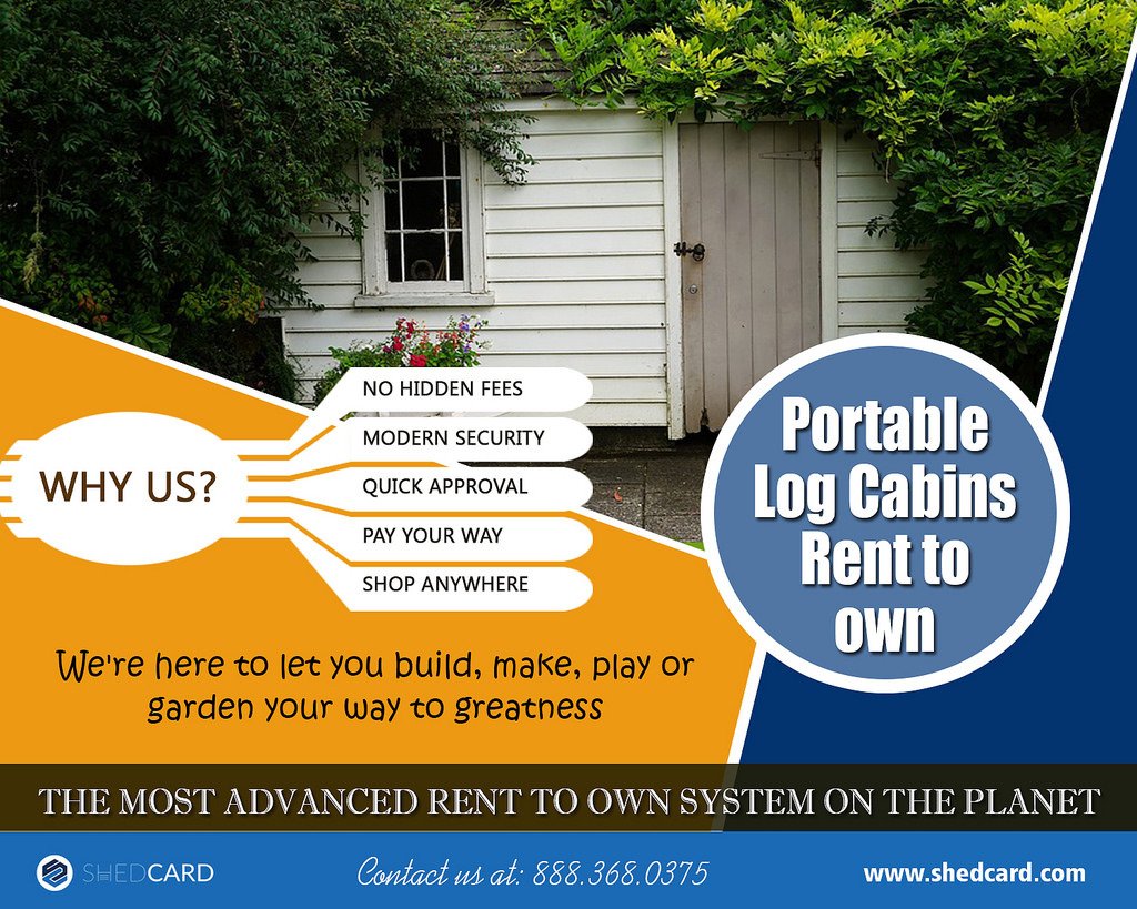 Rent To Own Sheds On Twitter Portable Log Cabins Rent To Own My
