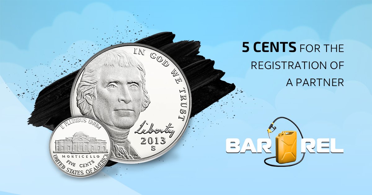 BarrelAmerican's tweet photo. 🤝🤝🤝 5 cents for each partner Dear partners, AMERICAN BARREL LLC  has received a wide support among investors from all over the world. More - https://t.co/fTUX7gQexs https://t.co/Du9wr6QDt0