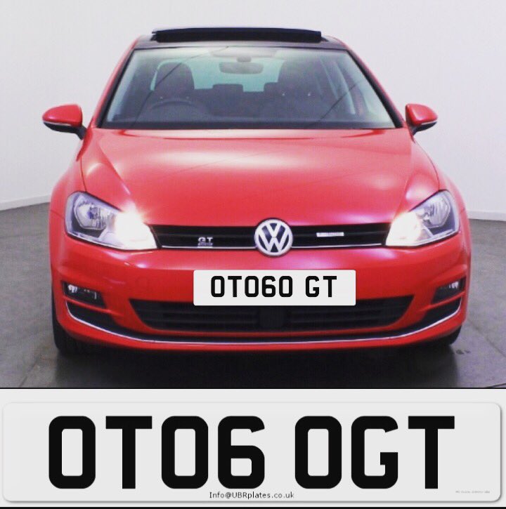 UBRplates's tweet photo. 0to60 GT look alike number plate only £499 inc fees #vwgti #mustanggt #bentleygtc #alfagt #topgear #gt #grandtour #thegrandtour #grandtourismo #0to60 #speed #fastandfurious #supercarsoflondon #privateplates #privatereg #ukplatespotter #vwloyal #ubrplates #wetakecryptohere https://t.co/PxMGtbY9rO