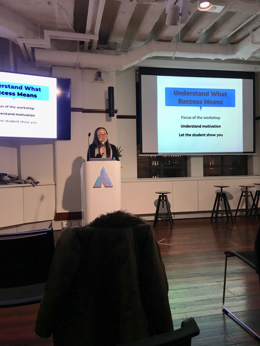 valiantfinance's tweet image. Our awesome #engineer, Donna, presented at @GGDSydney tonight on ‘How To Be A Brilliant Mentor’. Her top tips? Be insanely excited, insanely patient, and remind the student that there are no stupid questions 👩💻
#ggsyd #coding @Atlassian