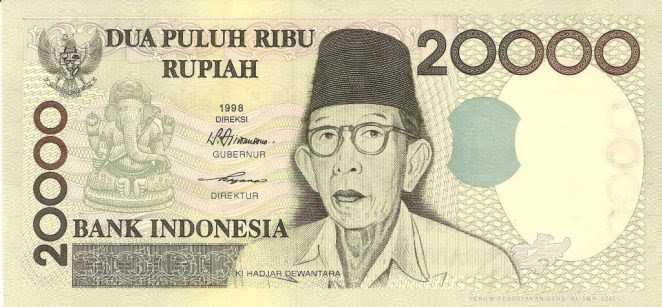  #LordGaneshIndonesia prints Lord Ganesh on its 20,000 Rupiah note. Indonesia has strong cultural ties with India and Hinduism. Hinduism is practiced by 1.7% of total population, and 83.5% in Bali as of 2010 census. It is one of the dix official religions of Indonesia.