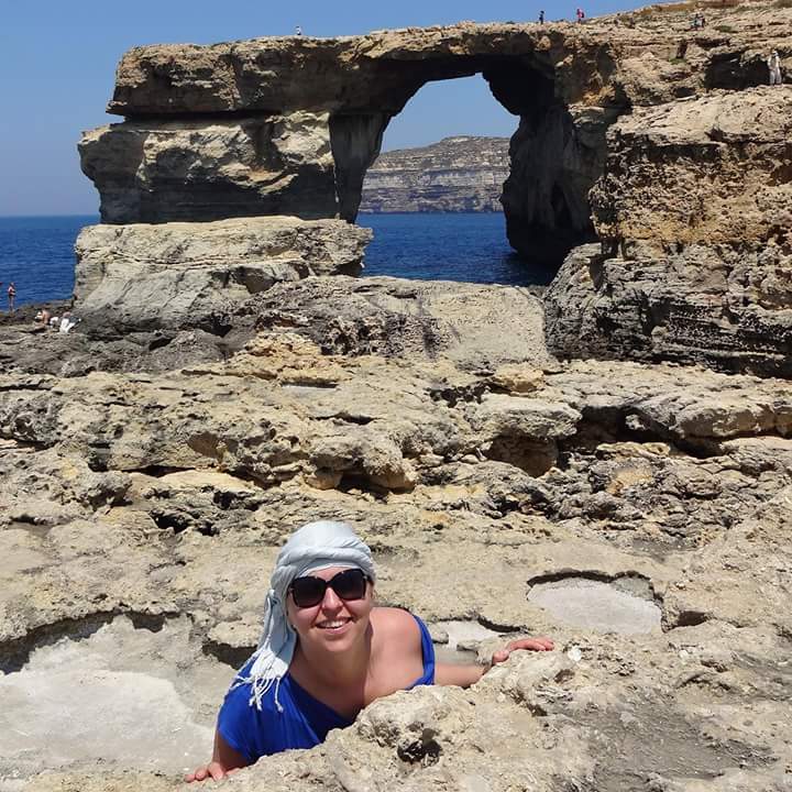 AMedinika's tweet photo. @KLM_UK #101ReasonsToTravel  Managed to see Azure Window of Gozo before its collapse. https://t.co/4bssZNWdPx