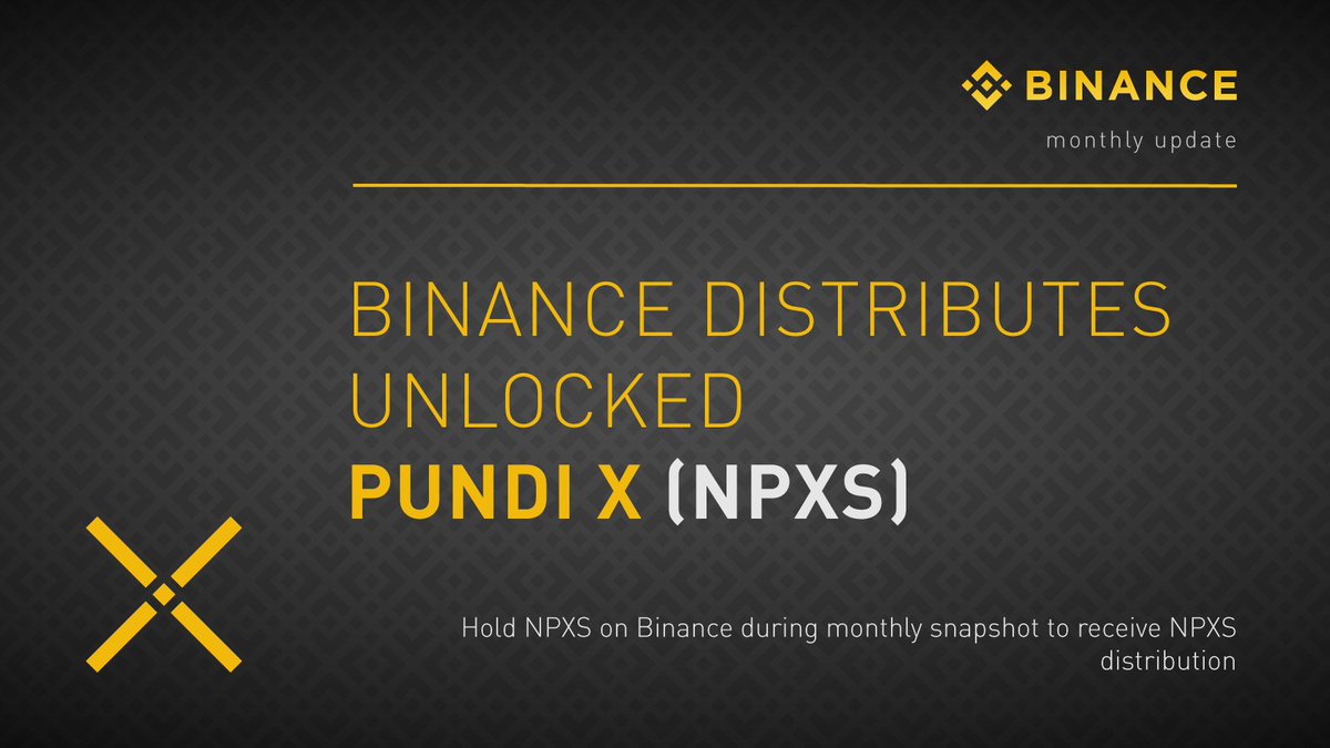 binance's tweet photo. #Binance Has Distributed July #NPXS
https://t.co/mkLqMFW66Y https://t.co/iEOCAUxwma