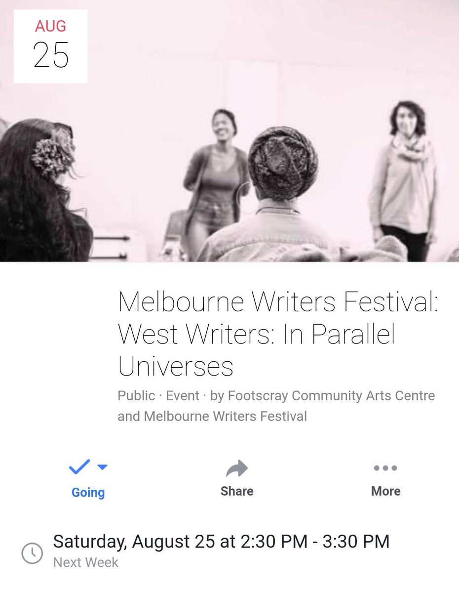 ChristinaTaylor's tweet image. West Writers: In Parallel Universes #MWF18 👀 See you there? m.facebook.com/events/4766666…