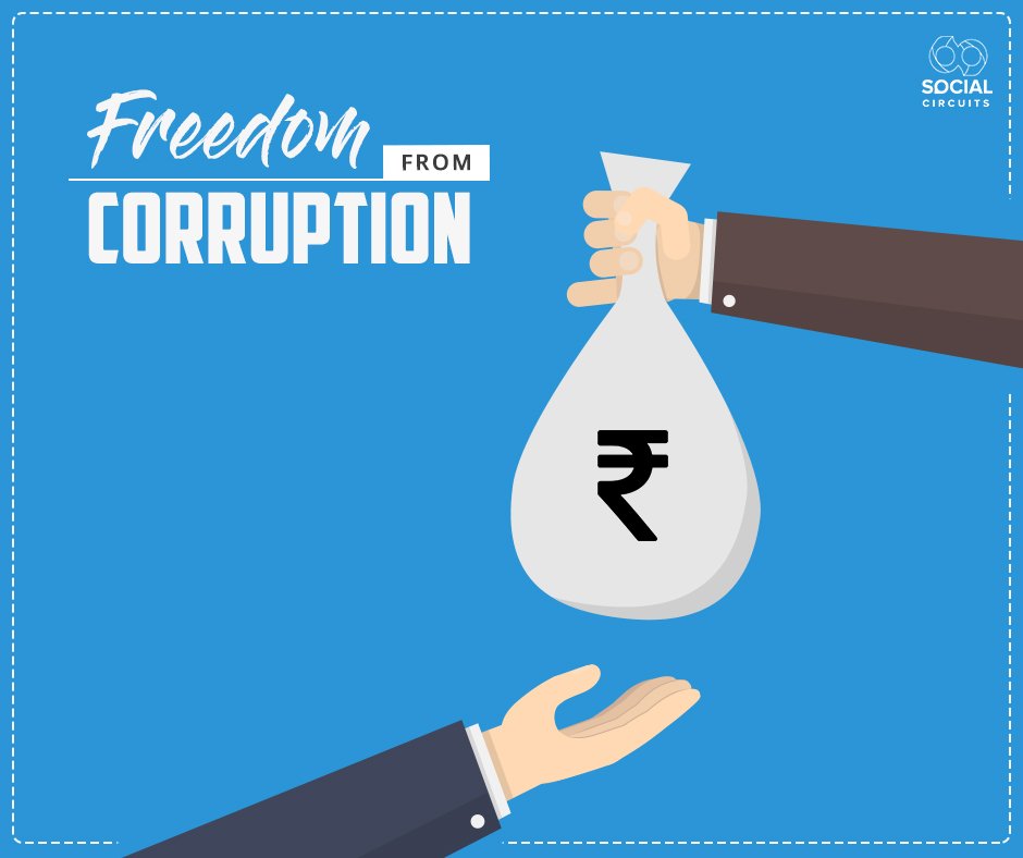 SocialCircuits_'s tweet photo. In whichever place we go, starting from the peon to the higher level, everyone is corrupt. Throw money and get your work done.

#BasAbAurNahi It might take a longer time to get done, you might suffer a lot but to get rid of this we have to start from somewhere. 

#IndependenceDay https://t.co/1KrAD6w2GM