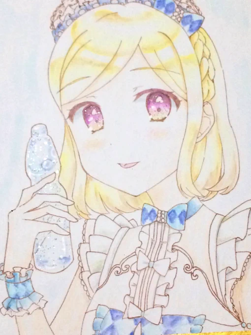 ふわりちゃん塗りました〜〜٩( 'ω' )و 