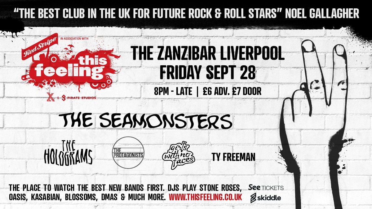 This_Feeling's tweet photo. #JustAnnounced @TyFreemanMusic joins @cmonstersmusic @TheHologramsUK  @_Protagonists + @GWNFband @TonyZanzi Sept 28

Tix: @seetickets + @skiddle https://t.co/7Xxm1U5nWy