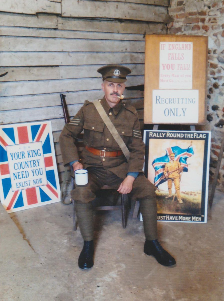 GYMaritime's tweet photo. Learn about life in the Western Front trenches through the eyes of a Norfolk Regiment soldier

Saturday 8 &amp; Sunday 9 September 
Find Nigel Amies in the Heritage Quarter https://t.co/o0H92hwcNW