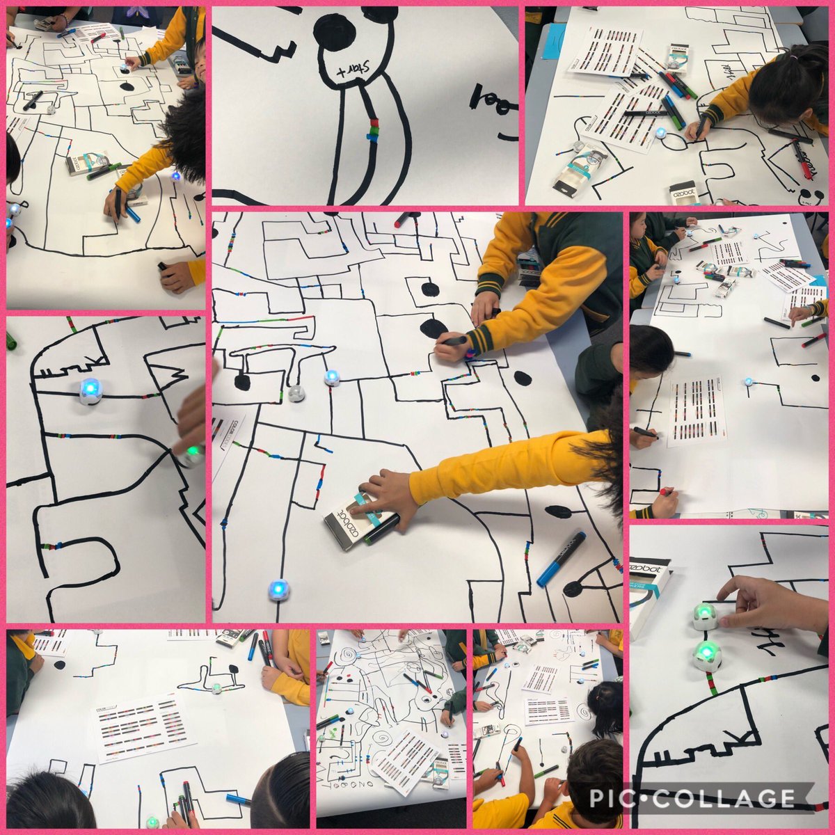 CheahMilly's tweet photo. @FairWestPS 2C students using @Ozobot for the first time. Creating colour codes and giving directions. #fwpsrobotics #technology ❤️💚💙#futurefocussedlearning #EducationWeek18 #EdWeek18 @Genelle029 @tracyfunn @e_prasad78 https://t.co/dGrZmTSI9m