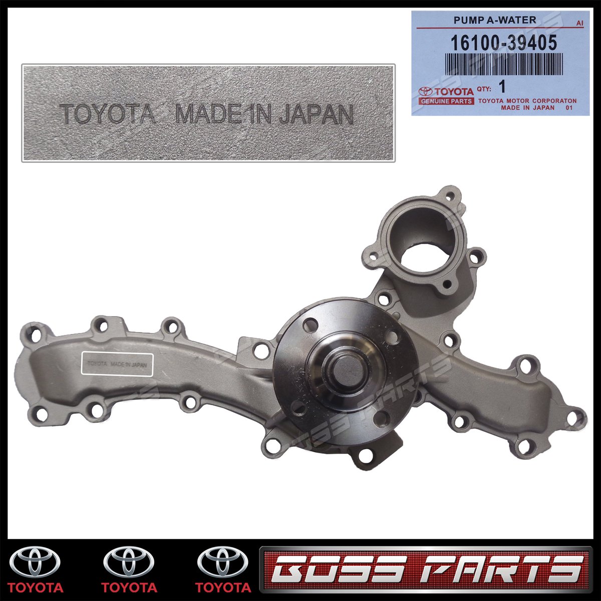 InvBossParts's tweet image. Bomba de Agua Hilux Kavak 2005 al 2015 Motor 4.0, 4Runner 2003 al 2015 Motor 4.0, Fortuner 2006 al 2015 Motor 4.0,  Machito Motor 4.0, Tacoma 2005 al 2015 Motor 4.0, Tundra 2005 al 2009 Motor 4.0, FJ Cruiser 2007 al 2009 Motor 4.0