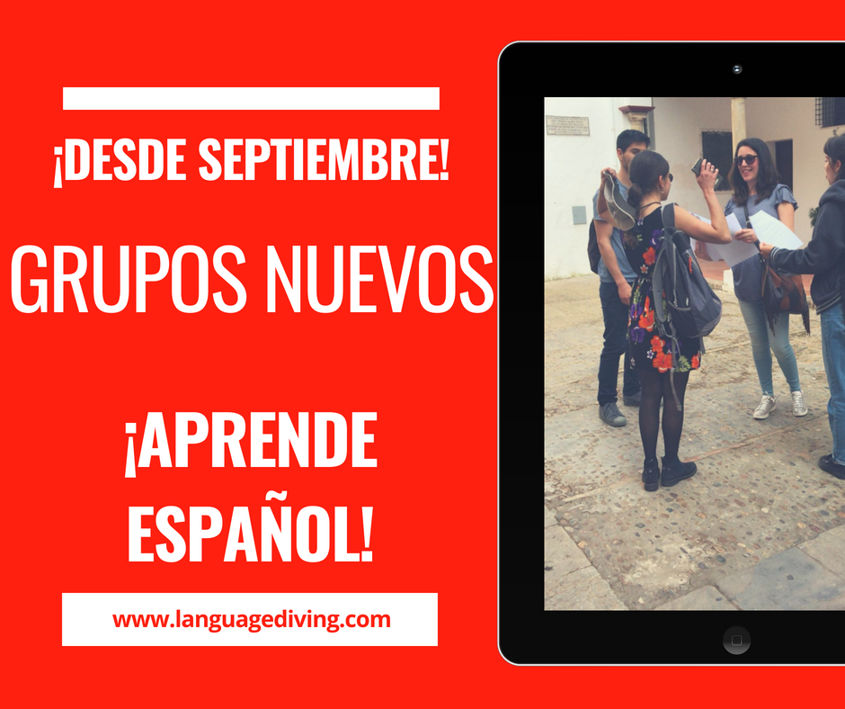 LanguageDiving's tweet photo. 🔈 From the 3rd of September Language Diving will have new Spanish courses opened. Would you take on the challenge? Contact us: info@languagediving.com / +34 954 096 680 / https://t.co/Rr3atr16Ub #ErasmusPlus #erasmus #Spanish #spanishlearning #seville #culture #spanishcourses https://t.co/uuFCYIf8z4