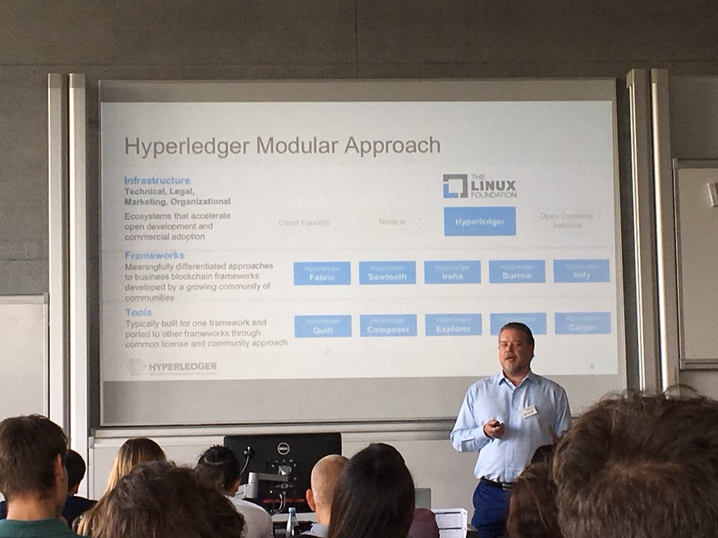 mpincheir's tweet photo. Insights on #blockchain and its applications on bussiness, from the @IBMBlockchain #hyperledgder experiences #BlockchainCPH18 https://t.co/tOrmT0LgjZ
