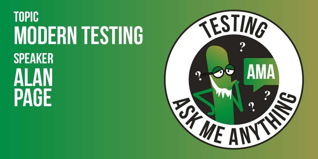 ministryoftest's tweet image. Are you curious about Modern Testing? We asked @alanpage your questions in our latest #TestingAMA, it was an incredibly informative hour! you can watch it all now for free! buff.ly/2mjLdBL #testing #moderntesting #test #softwaretesting #devops