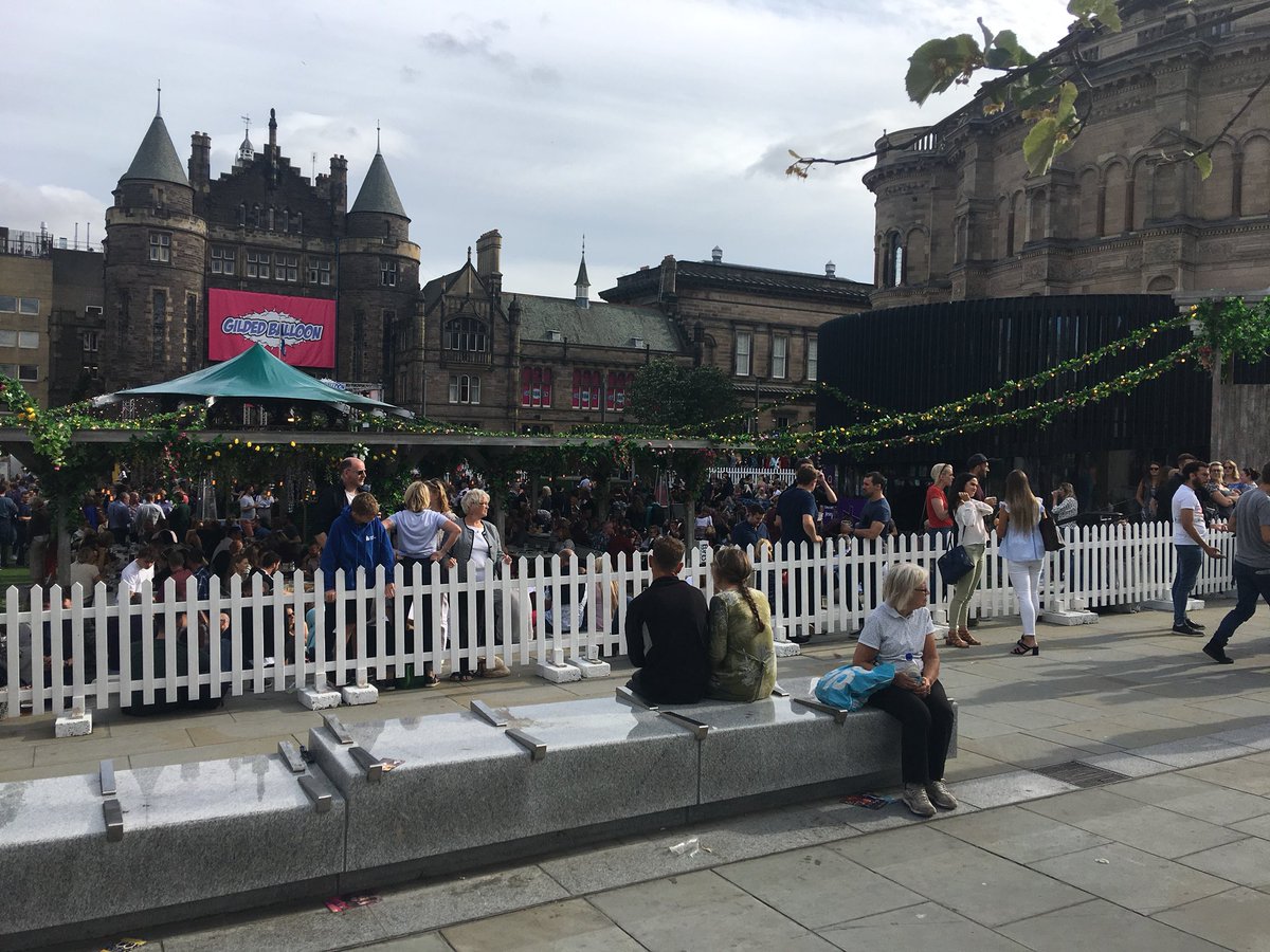 Food, friends and the fringe 😀
<a href="/edfringe/">Edinburgh Festival Fringe</a> 
#trybalfeedback #edfringe