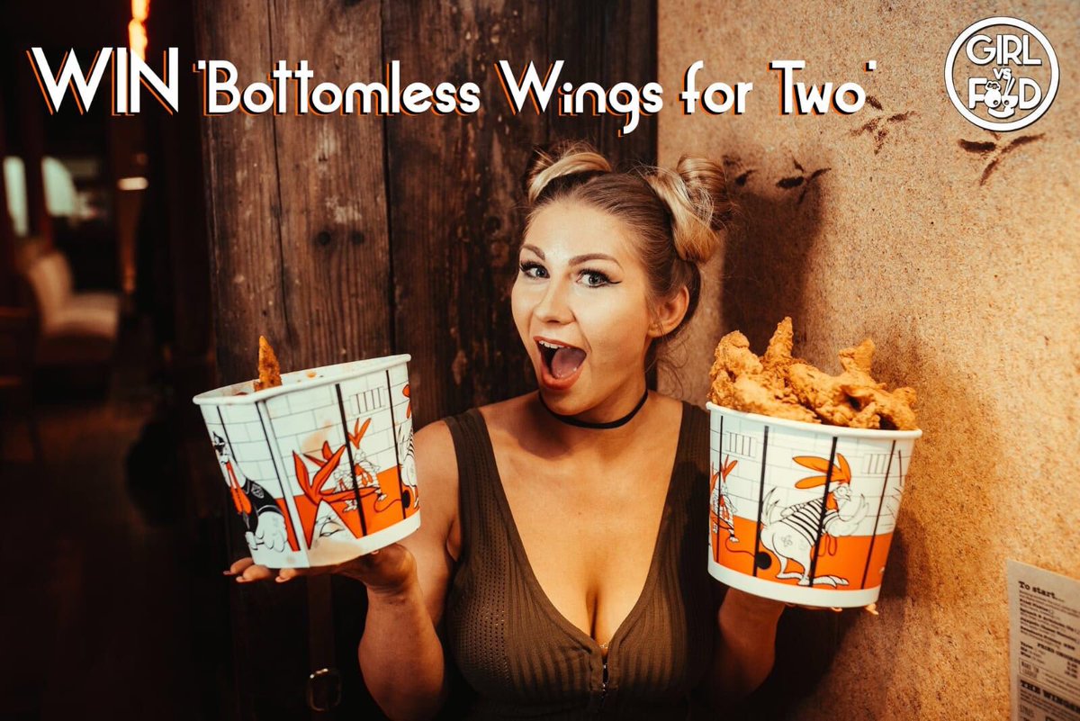 1 Day to go til' Bottomless Wing Night, online bookings only💯🍗for the chance to WIN all-you-can-eat Wings for 2 head over to <a href="/GirlVsFoodTV/">GirlVsFood</a> Latest IG post at bit.ly/2MoYCr3 competition end tomorrow, Good Luck😜#resultsday2018