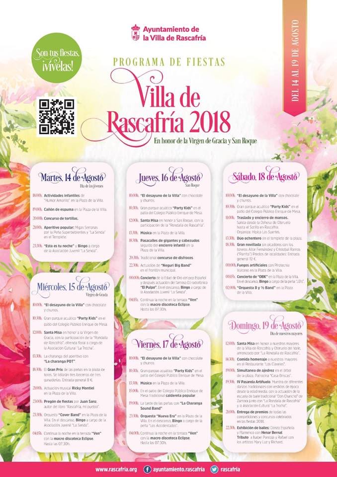 FiestasSierra's tweet photo. Rascafria https://t.co/djM1RewzFA