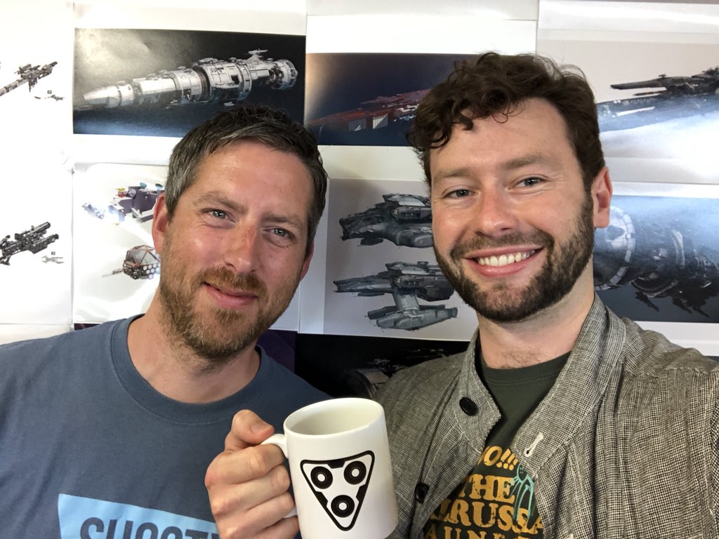 GeorgeWeightman's tweet image. You know you’re moving up in the world when your voice over employers give you a mug &amp;amp; t-shirt 😍 Thanks for the pressies @FracturedSpace &amp;amp; for another great session with @mistercw! Also found out that #FracturedSpace has had 1.5 million downloads 🤩@Pulse_Artists #voiceover