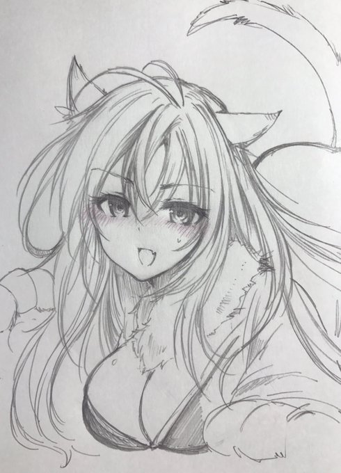 この間のワンドロであげようと思って忘れてたアンお姉ちゃん🐱 