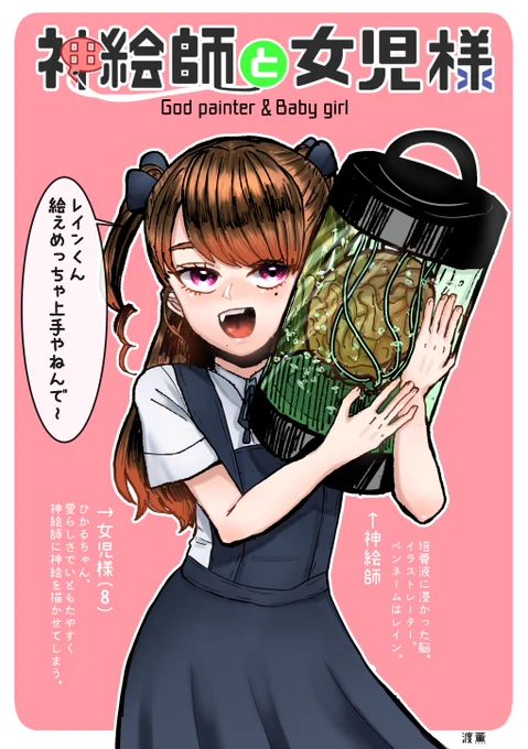 『神絵師と女児様』
表紙 