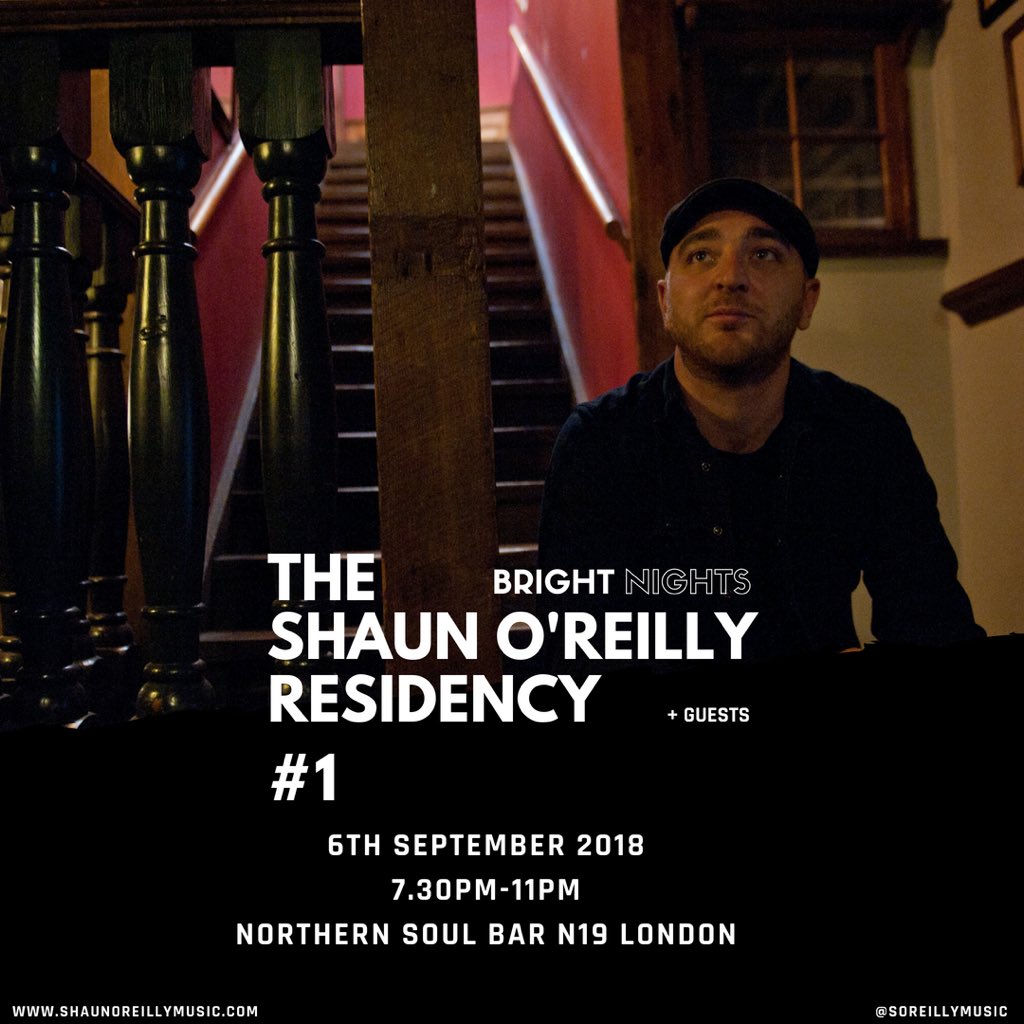 SOReillyMusic's tweet photo. Another exciting announcement 👊
-
The night before my next single comes out, I’ll be kicking off my new residency 🕺
-
https://t.co/xc8JRRd6Tb
-
#ShaunOreilly #TheShaunOreillyResidency #Resident #NewMusic #SingerSongwriter #Folk #Blues #Gig #GigAlert #London @BrightMGMTUK https://t.co/BTJ4DyJA9u