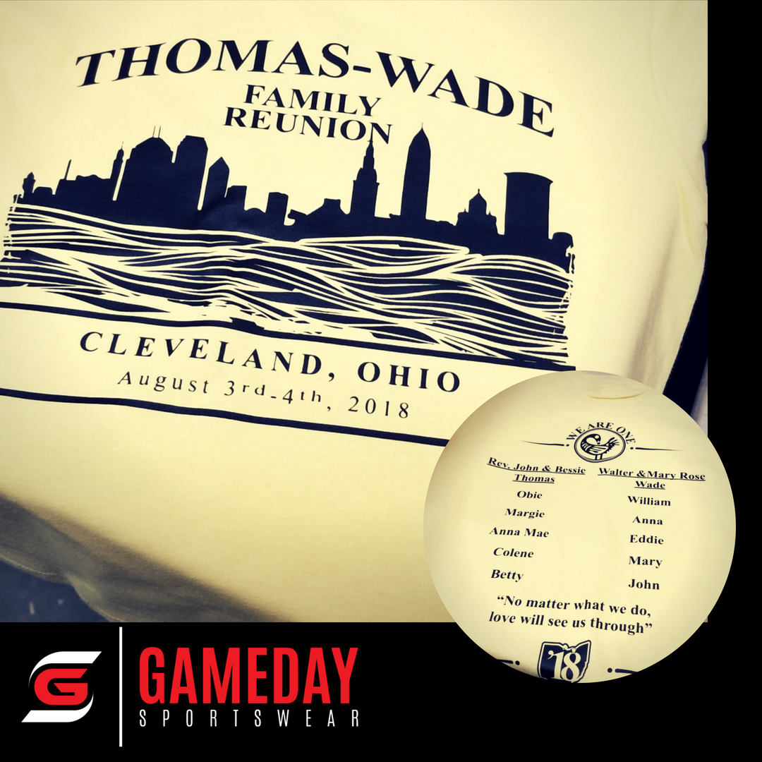 Family reunions are so much better with matching T-shirts! 

#TshirtTuesday