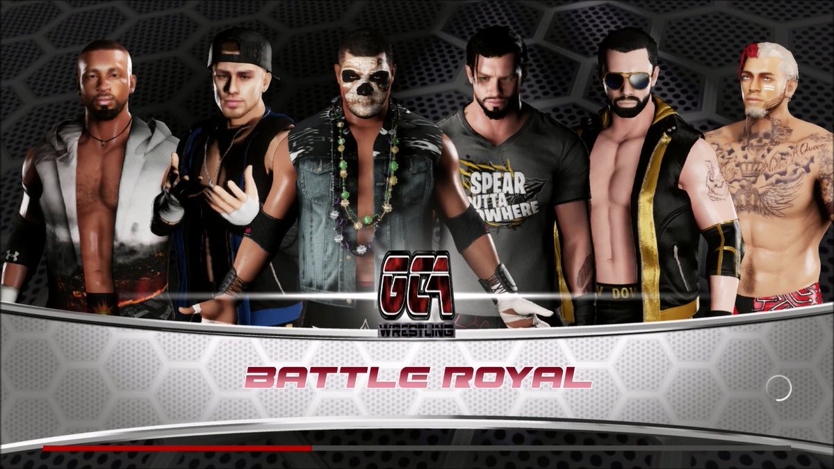 GCAWRESTLING2K's tweet photo. As announced by @MrAshcroft_GCA just before, the GCA Commonwealth Championship, number one contenders, Battle Royal took place! @TNTWrestle managed to pull the major upset victory and won the match! Is #EvanTNT a threat to #GranMachismo's title reign? #GCAWrestleVerse #WWE2K18 https://t.co/GanXygyD7U