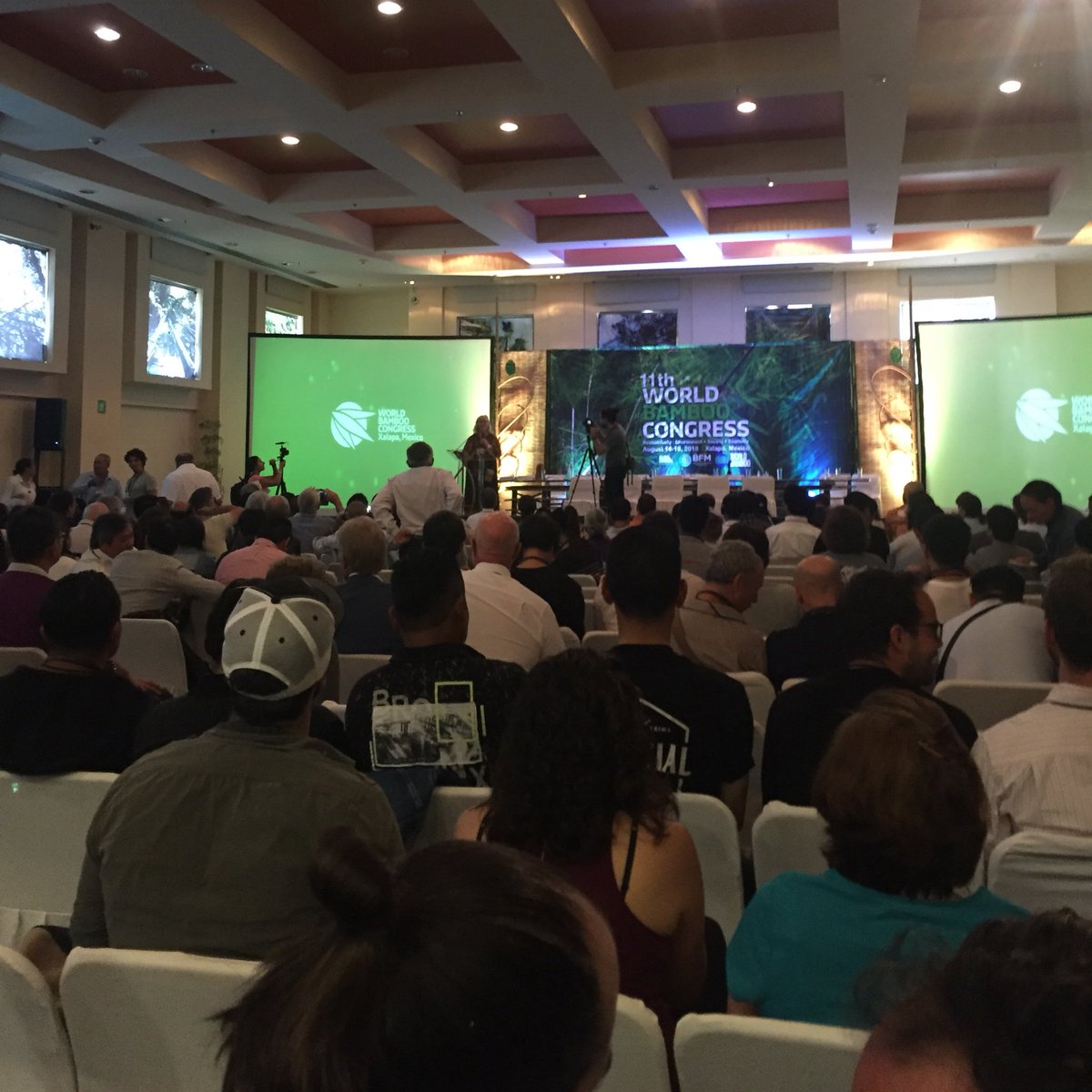 nuestrobambu's tweet image. Y comenzó el Congreso Mundial del Bambú @worldbamboo