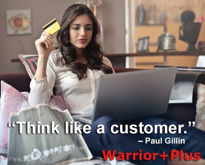 WarriorPlus's tweet photo. Think like a customer!
#digitalbusiness
#DigitalEntrepeneur https://t.co/y4tdQEs2kp