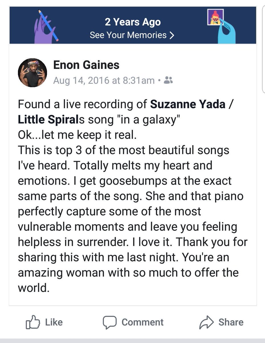 @ Little Spiral @ - just singing and writing songs (@littlespiral) on Twitter photo Thank you Enon from <a href="/UHeroesBand/">Unlikely Heroes</a> for the lovely note you wrote awhile back about my song. (In case you didn't know, it's since been released to Spotify: open.spotify.com/track/5awgArMG… ) Thank you Enon from <a href="/UHeroesBand/">Unlikely Heroes</a> for the lovely note you wrote awhile back about my song. (In case you didn't know, it's since been released to Spotify: open.spotify.com/track/5awgArMG… )