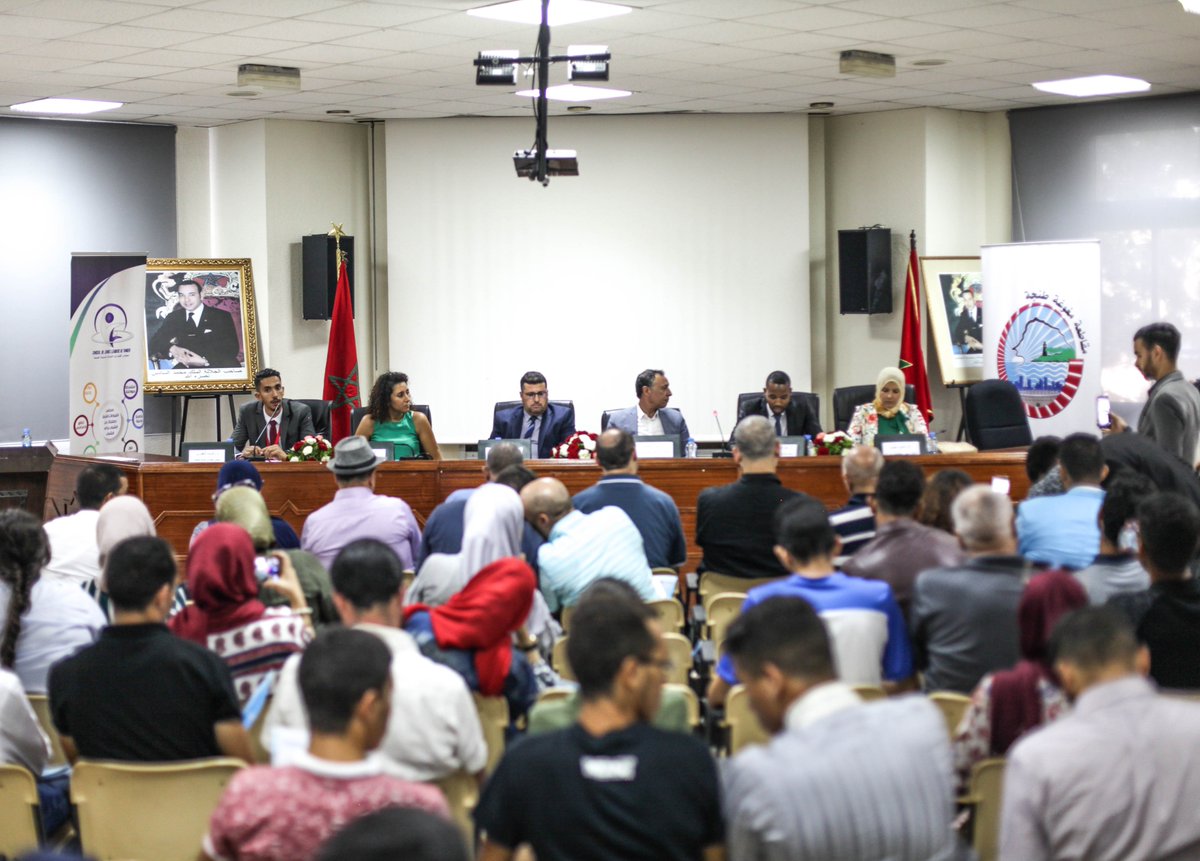 The kick-off ceremony of "Neighborhoods have their Youth" project, organized by the Youth Leaders Council in partnership with M'ghougha district of Tangier.