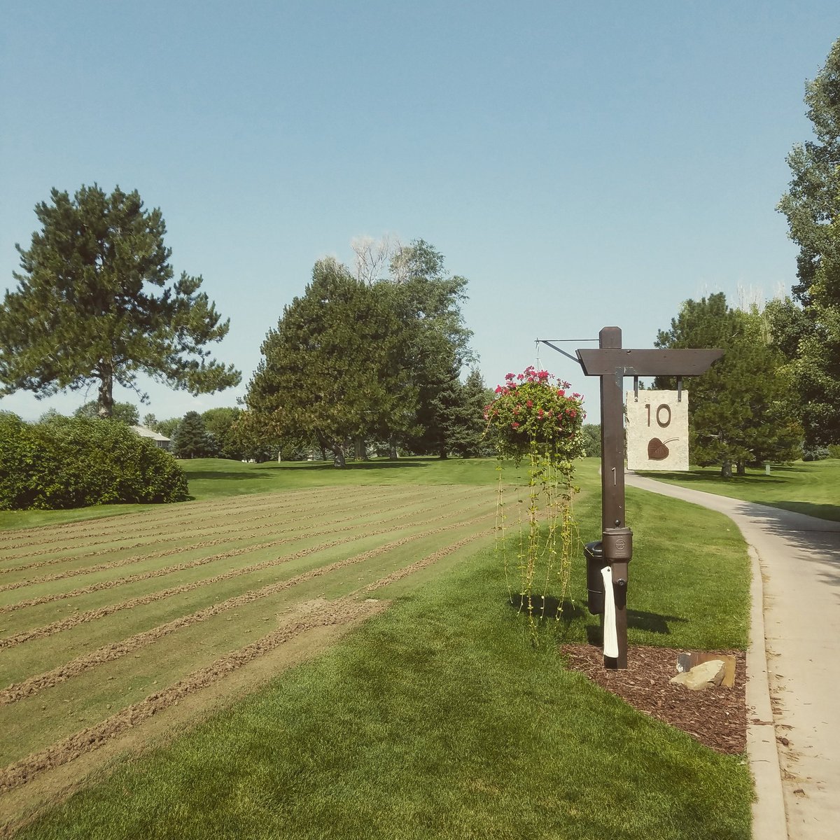 Friendly reminder that the golf course is closed for #aerification through August 16.