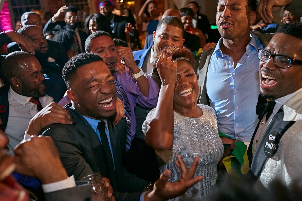 iamdjharlem's tweet photo. These moments are why we love the DJ business!!! We have amazing  clients 🙏🏽🙏🏽🙏🏽 #Meetthematics 
.
📸 @sobitartphoto
.
.
. 
.
.
.
#WeddingDJ #WeddingMC #Uplighting #NCWeddings #Weddings #Southernnoirweddings #MirrorPhotoBooth #DancingOnTheClouds #theknot  #luxurywedding https://t.co/dP7iB97Dsv