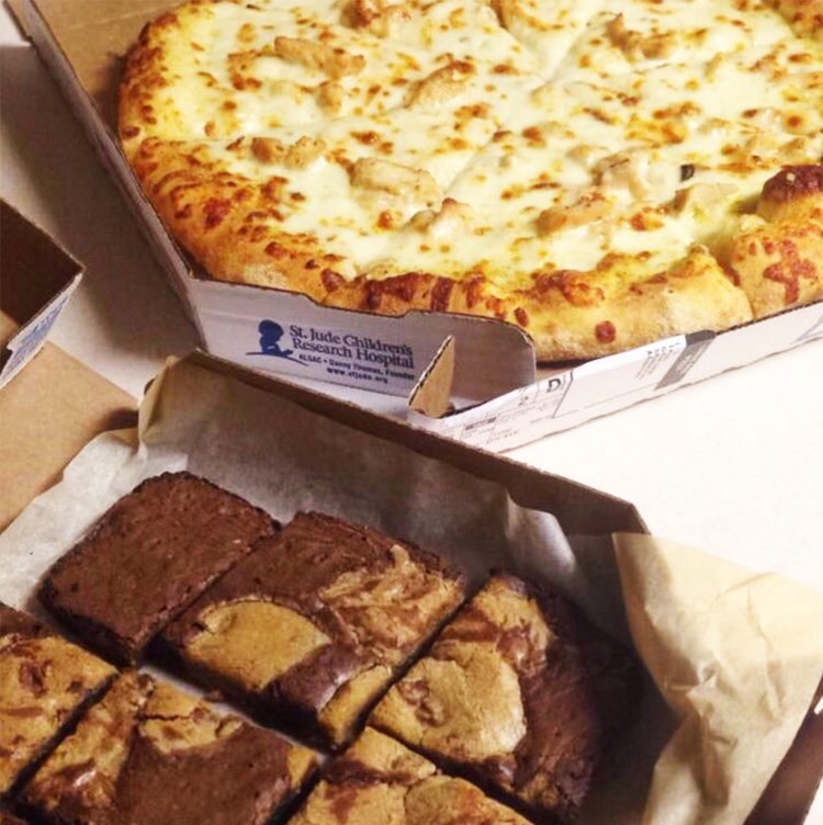 Domino's Pizza on Twitter "One bite of pizza, one bite of Marbled