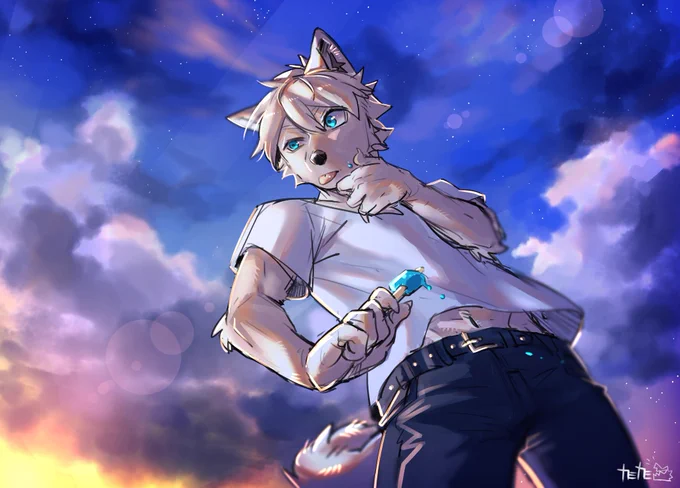 息抜きにレナンイと夕暮れ!?? 