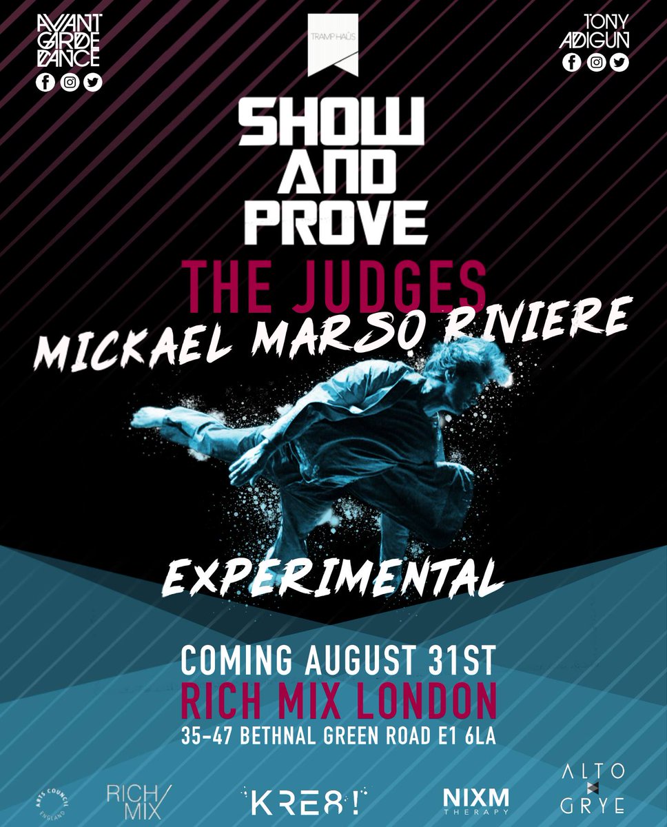 Jeez Experimental was on FIRE at last years battle! Head over to our NEW WEBSITE to take a look for yourself showandproveuk.com 
 <a href="/MarsoRiviere/">MARSO</a> is back to Judge the experimental heads. Join us and book your tickets now via this link ow.ly/GIVl30lp2n5 <a href="/RichMixLondon/">Rich Mix</a>