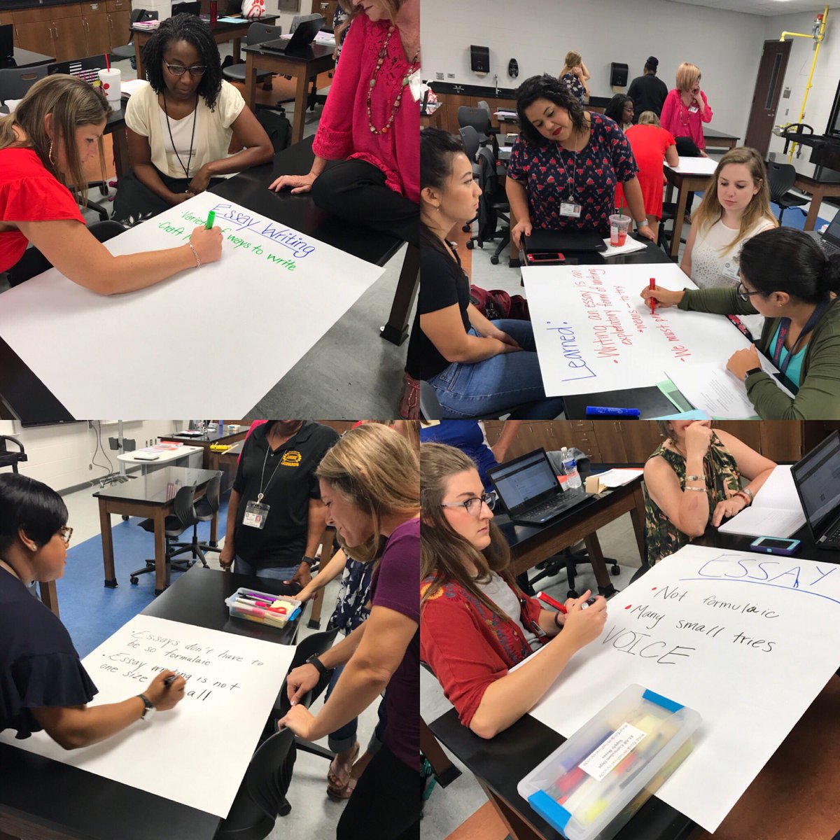 In order to teach writing, we must first be writers ourselves! ❤️#ELARfoodforthought #GleasonProud <a href="/GleasonTigers/">Gleason Elementary</a>