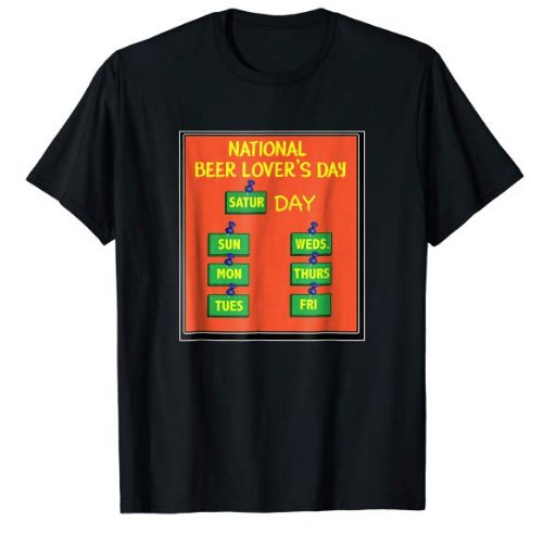 Tee4Tu - National Beer Lover's Day T-shirt

amazon.com/dp/B07GDBW87Q/… via <a href="/amazon/">Amazon</a>