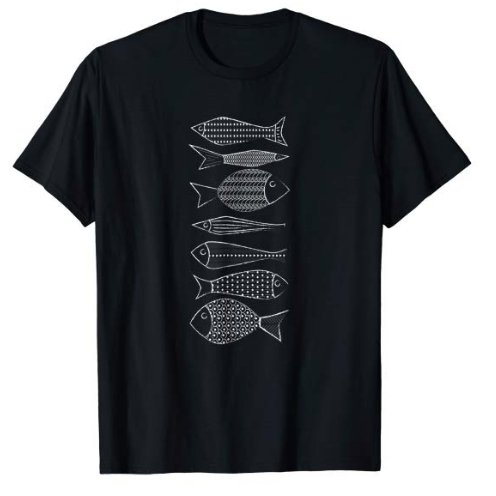 Tee4tu - Vertical Fish Line Art T-shirt

amazon.com/dp/B07GDHP33C/… via <a href="/amazon/">Amazon</a>
