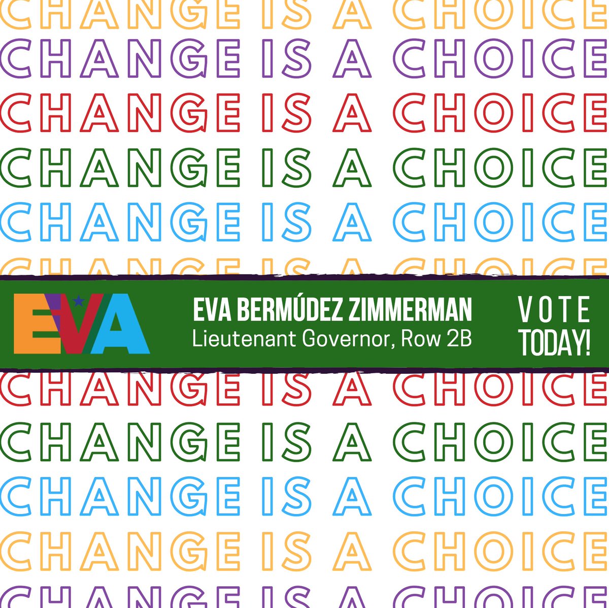 EvaBerZim's tweet photo. If we wan't a different outcome, we have to do things differently.
ONE. HOUR. LEFT. #Vote!
#CTPrimary #PrimaryDay #EvaForLG https://t.co/gjRtedzPyE