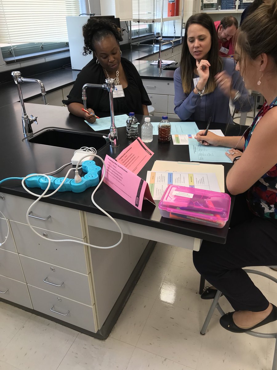marywscience's tweet photo. Feeling SO fortunate to welcome new teachers to the science program in @HCPSS! Getting prepped to lead all students in the next gen science classroom. #HoCoNTO https://t.co/Ky0exacZlL