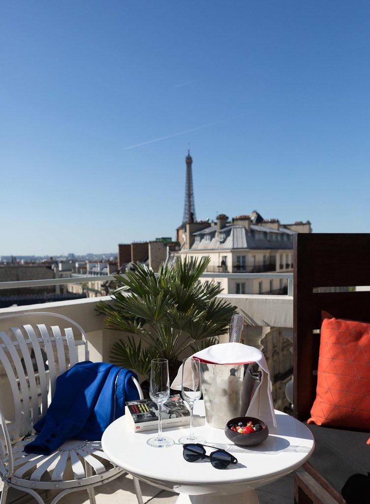 Living life on top at <a href="/HoteldeSers/">Hôtel de Sers</a> #hoteldesers #bsignaturehotels