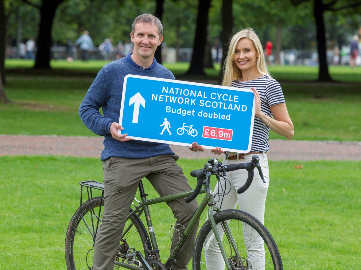 WWCTrustScot's tweet photo. We welcomed the increase in investment from @transcotland to help develop #NCN routes across Scotland. Read more: https://t.co/Inesi6xX8K @MathesonMichael https://t.co/GnZOXbQhu6